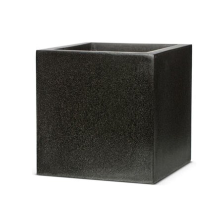 Planter square Lux 20x20x20 black