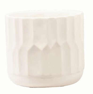 White Denmark Dolomite Pot