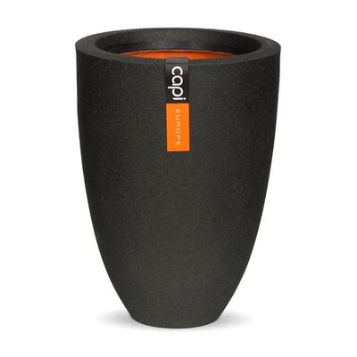 Vase Elegant Low Smooth Nl 36X47 Black