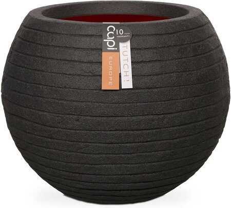 Vase Ball Row Nl 62X48 Black