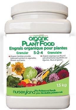 Nurseryland Organic Granular Plant Food 5-2-4