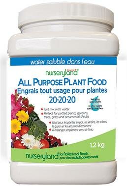 Nurseryland All Purpose Food 20-20-20