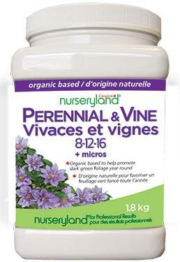 Nurseryland Perennial & Vine Food 8-12-16