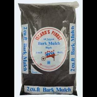 Island's Finest Bark Mulch - Natural Black