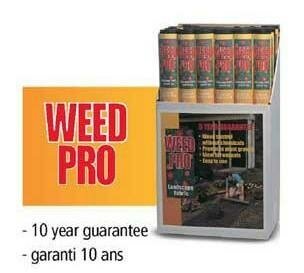Landscape Fabric Weedpro 10 Year